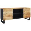 vidaXL M&oacute;vel de TV 105x33x46 cm madeira de mangueira maci&ccedil;a