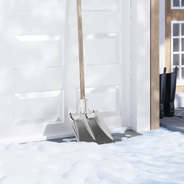 vidaXL Cabe&ccedil;a de P&aacute; Prateado 41,5 x 32,5 cm Alum&iacute;nio