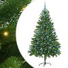 vidaXL &Aacute;rvore de Natal com 300 LEDs com suporte Verde 180 cm PE