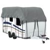 vidaXL Caravan capa de telhado 500x300 cm tecido n&atilde;o tecido cinzento