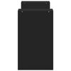 vidaXL Móveis de TV 2 pcs 75x30x50 cm derivados de madeira preto