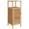 vidaXL M&oacute;vel de casa de banho com prateleira 36x33x87 cm bambu