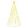 vidaXL &Aacute;rvore de Natal mastro de bandeira 3000LEDs 800cm branco quente