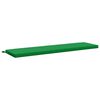 vidaXL Almofada de Banco SOEST 100% Poli&eacute;ster Verde 150 x 40 x 5 cm