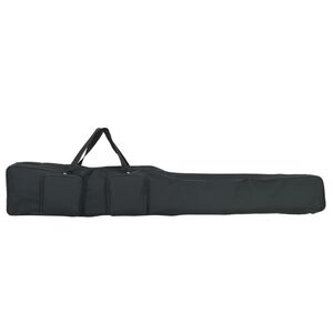 vidaXL Saco para cana de pesca 150 cm tecido oxford preto