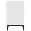 vidaXL Arm&aacute;rio de Cabeceira com gaveta 2 pcs Branco 49 x 36 x 61 cm