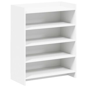 vidaXL Arm&aacute;rio de Sapatos com armazenamento Branco 73,5 x 36 x 92 cm