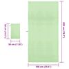 vidaXL Conjunto de Toalhas Esportivas 2 pcs Verde tecido