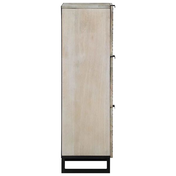 vidaXL Arm&aacute;rios e Estantes para Armazenamento de M&iacute;dia Branco e Preto