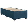 vidaXL Cama boxspring com colch&atilde;o 100x200 cm veludo azul