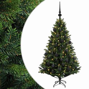 vidaXL &Aacute;rvore de Natal Artificial com Bolas 120 cm 150 LED