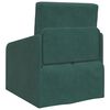 vidaXL Sof&aacute;-Cama Verde Escuro 65 x 80 x 83 cm Veludo