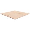 vidaXL Tampo de mesa quadrado 90x90x1,5 cm carvalho maci&ccedil;o n&atilde;o tratado