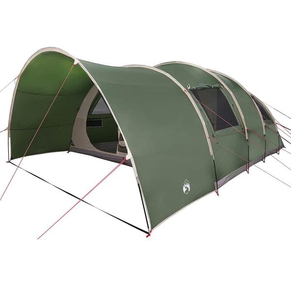 vidaXL Tenda t&uacute;nel com telhado Verde 710 x 460 x 245 cm