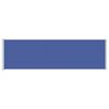 vidaXL Toldo lateral retr&aacute;til de p&aacute;tio 180x600 cm azul