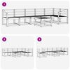 vidaXL Conjunto de Sof&aacute;s para Exterior 7 pcs Natural