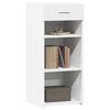 vidaXL Aparador 40x42,5x93 cm derivados de madeira branco