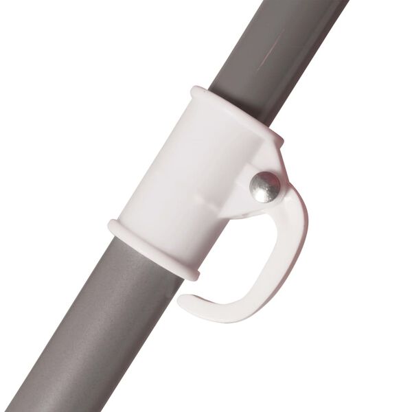 Bo-Camp Guarda-sol de jardim 165 cm cinzento