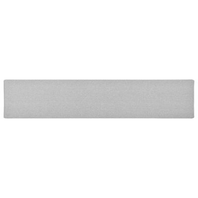 vidaXL Tapete/passadeira 50x250 cm cinzento-claro