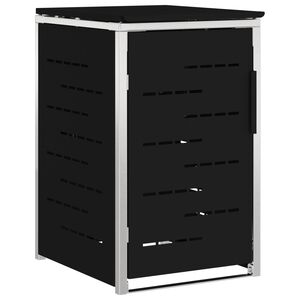 vidaXL Armazenamento de Lixeira for 1 Bin 240L Preto
