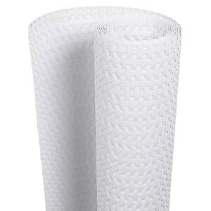 vidaXL Telas de varanda 10 pcs 255x19 cm vime PE branco
