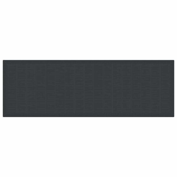 vidaXL Conjunto de Jantar para Jardim 11 pcs Antracita e Cinza claro