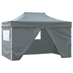 vidaXL Tenda de Festa Antracite 291 x 431 x 315 cm Tecido Oxford