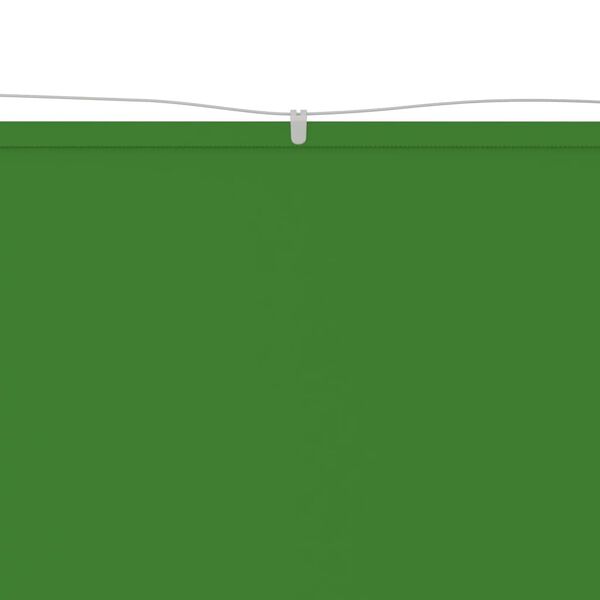 vidaXL Toldo vertical 140x270 cm tecido oxford verde-claro