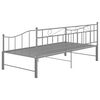 vidaXL Estrutura sof&aacute;-cama de puxar 90x200 cm metal cinzento