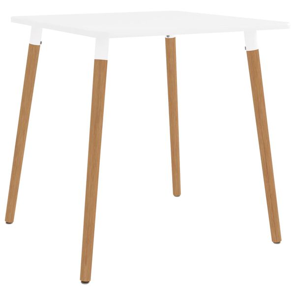 vidaXL 3 pcs conjunto de jantar preto e amarelo