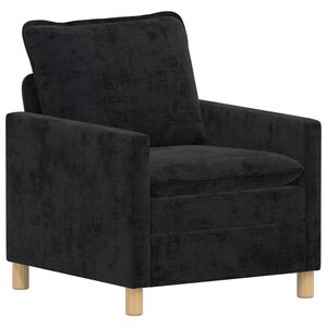 vidaXL Sof&aacute; Preto 76 x 81 x 87,5 cm Poli&eacute;ster