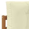 vidaXL Conjunto de Sof&aacute;s para Exterior 8 pcs Natural e Creme