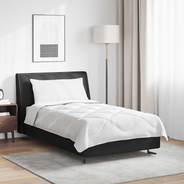 vidaXL Edredom para Todas as Esta&ccedil;&otilde;es 2 pcs Branco Microfibra