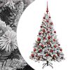 vidaXL &Aacute;rvore de Natal Artificial com Bolas 120 cm 150 LED