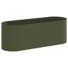 vidaXL Cama de Jardim Elevada Verde-Azeitona 120 x 40 x 40 cm
