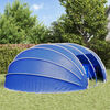 vidaXL Tenda de Piscina Domo Verde 640 x 432 x 205 cm