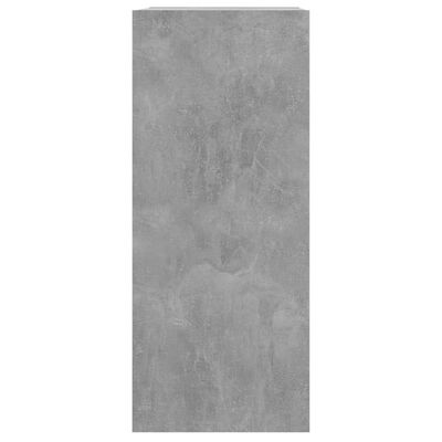 vidaXL Estante/divisória 40x30x72 cm cor cinzento cimento