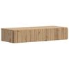 vidaXL Mesa Lateral de Parede Carvalho Arttisan 87,5 x 34,5 x 17 cm