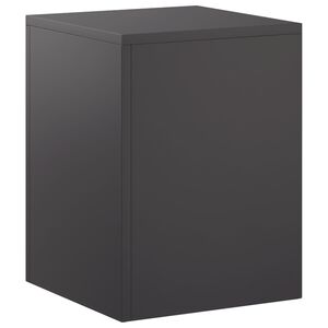 vidaXL Suporte para Plantas Preto 30 x 30 x 40 cm A&ccedil;o