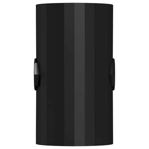 vidaXL Paradas para Mesa de Futebol 10 pcs Preto 1,7 x 1,7 x 3,2 cm PP