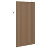 vidaXL Estores de rolo com cortinas Manual Castanho 110 x 220 cm Bambu