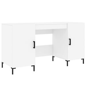 vidaXL Secret&aacute;ria 140x50x75 cm derivados de madeira branco