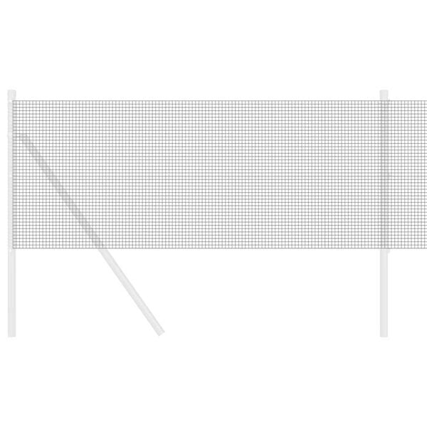 vidaXL Cerca de Arame Soldado Cinzeto 0.6 x 100 m