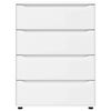 vidaXL Gabinetes de Armazenamento 2 pcs Branco 80 x 48 x 105 cm