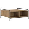 vidaXL Mesa de centro Carvalho Arttisan 90 x 90 x 41 cm