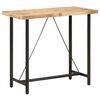 vidaXL Mesa de bar 120x58x107 cm madeira de mangueira &aacute;spera