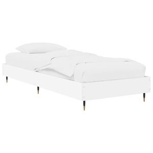 vidaXL Estrutura da Cama Branco 80 x 200 cm Derivados de Madeira
