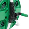 vidaXL Enrolador independente com mangueira de 30 m PVC verde