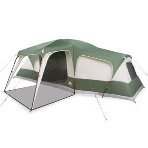 vidaXL Tenda Familiar com Varanda em C&uacute;pula 9 Pessoas Imperme&aacute;vel