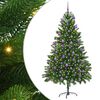 vidaXL &Aacute;rvore de Natal com 300 LEDs com suporte Verde 180 cm PE